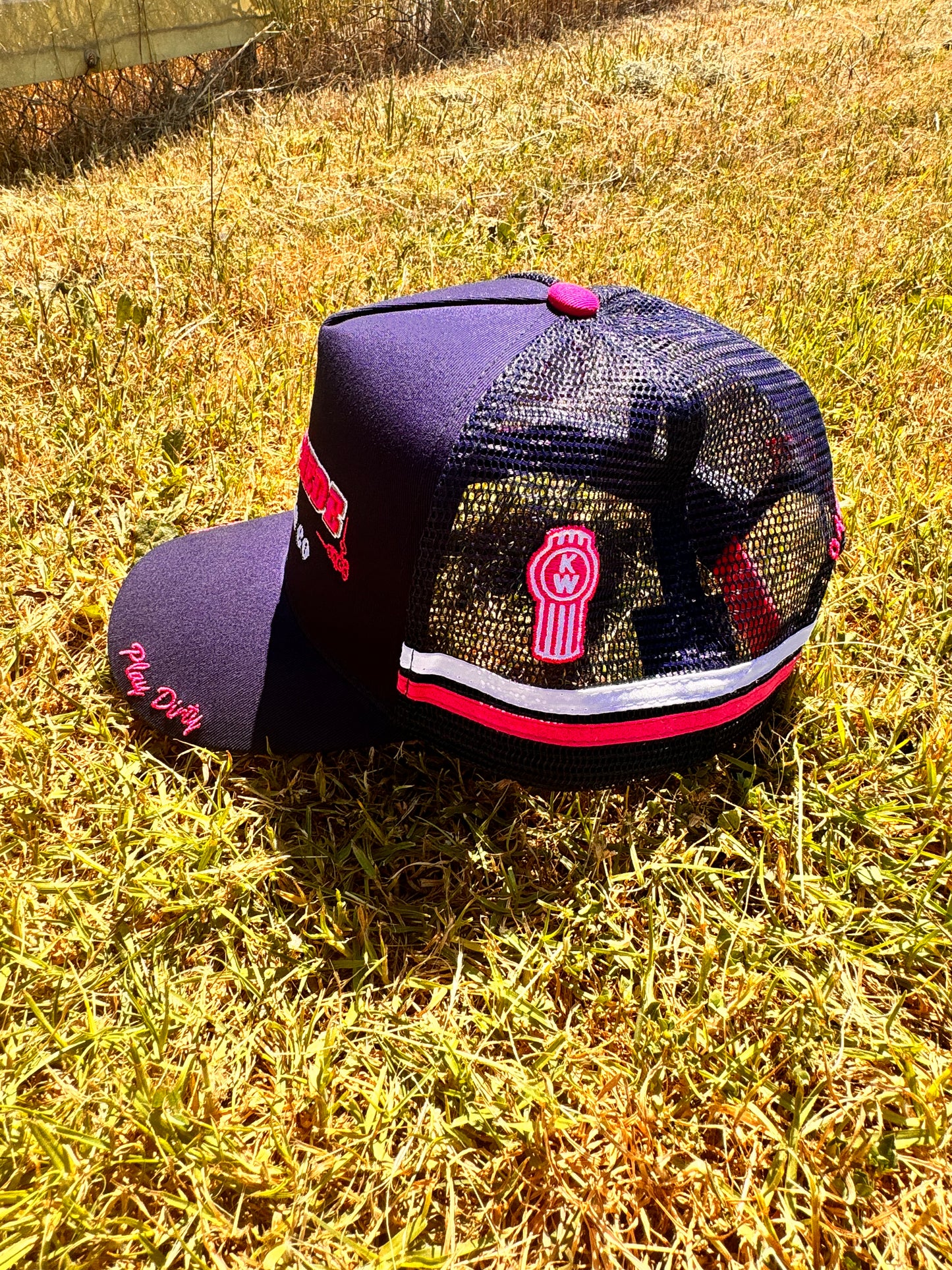 Runnymede navy/pink Cap