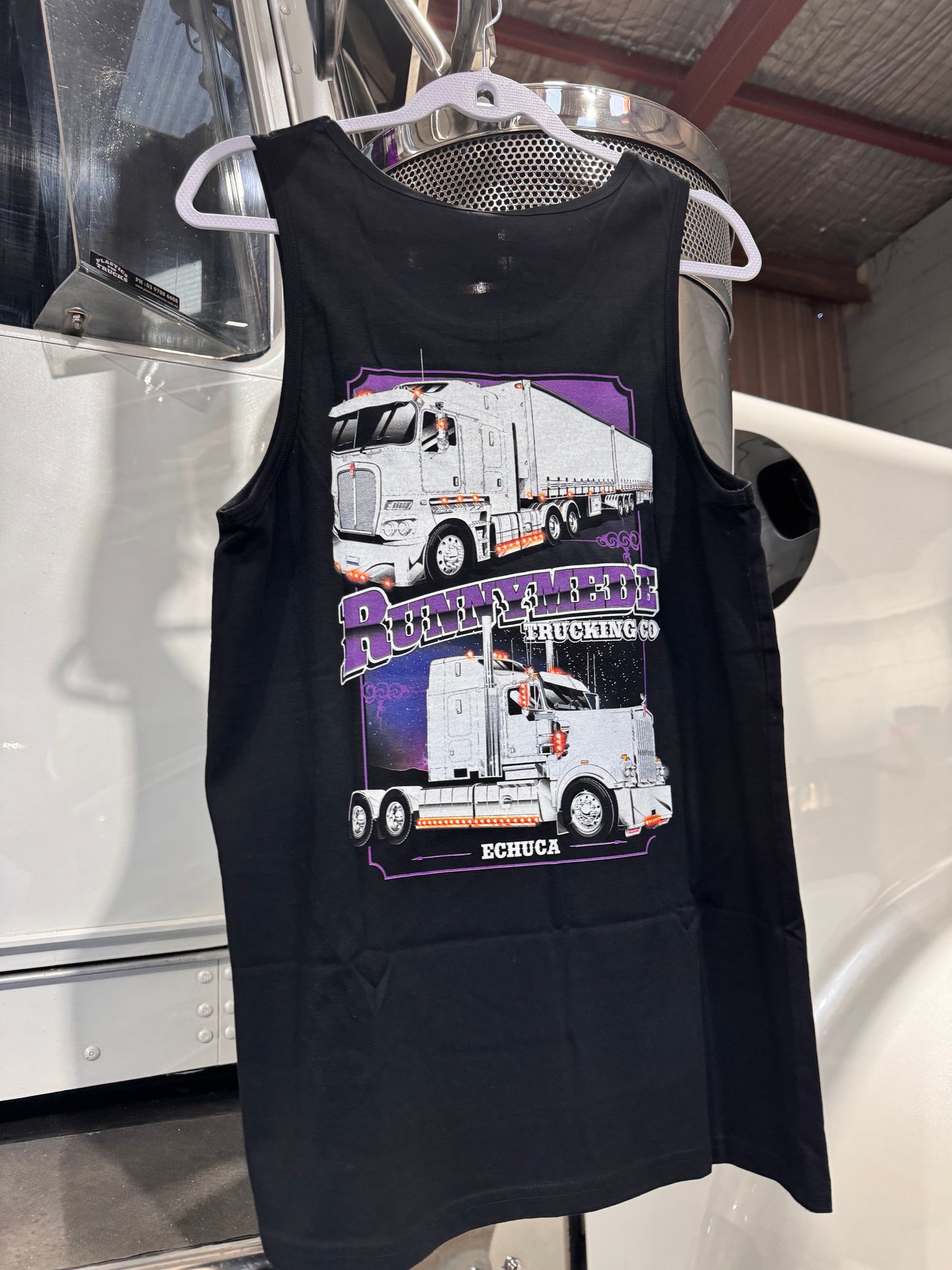 Runnymede Mens Adult Singlet (Purple)