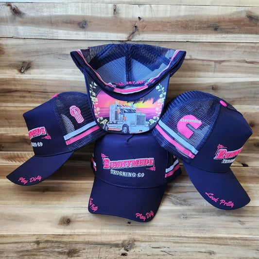 Runnymede navy/pink Cap